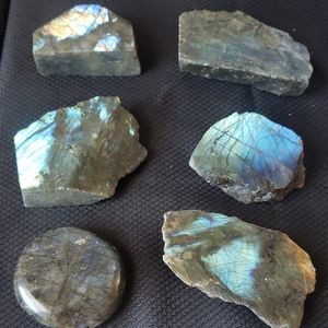 Labradorite pieces